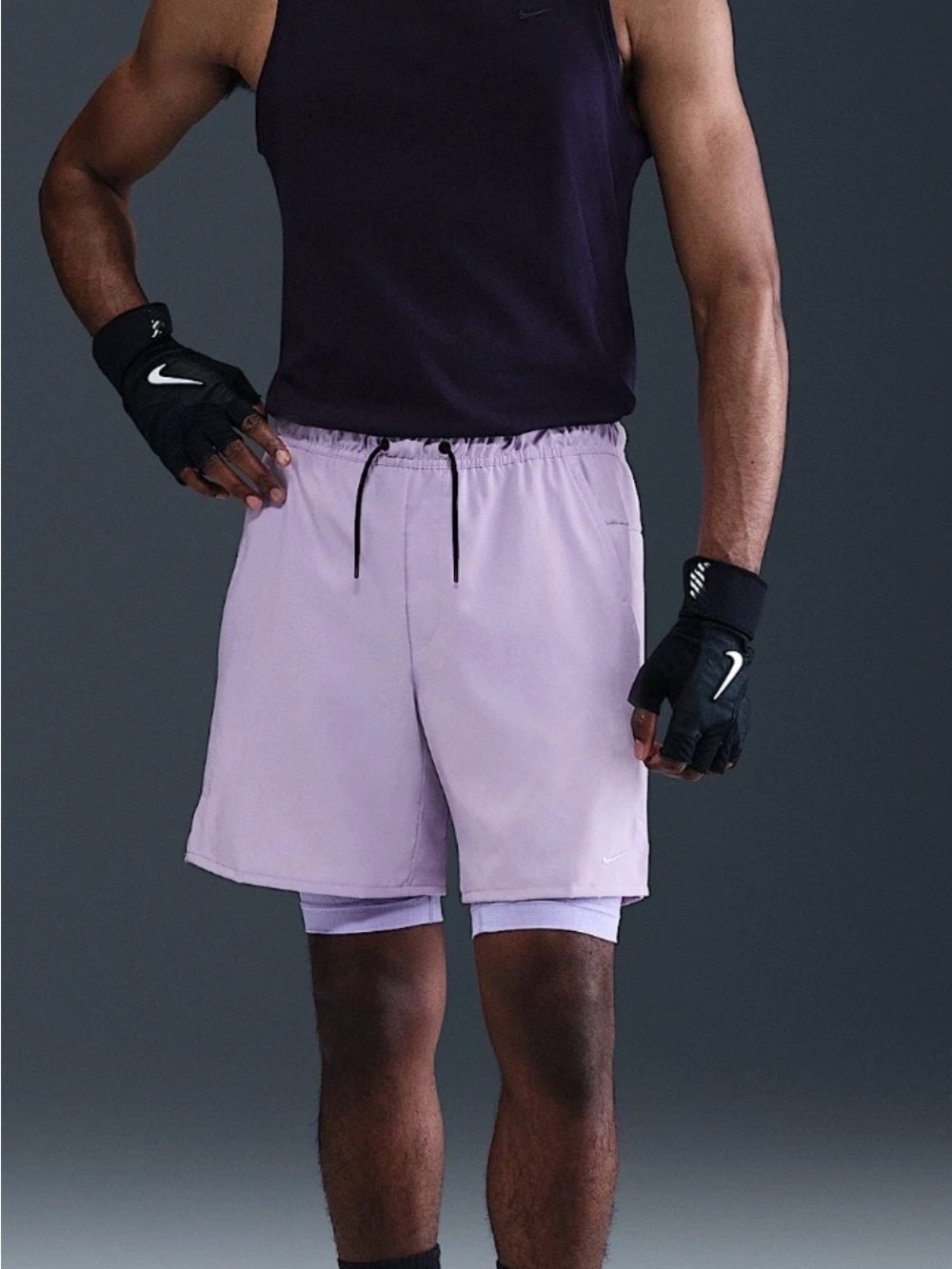 Nike Shorts Athletic Versatile 2-in-1 Boxer Liner Pocket DV9334-515  Men’s Sz: M